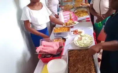 950 individuals Fed in PETIT-GOAVE, HAITI